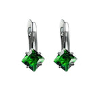 Boucles d'oreilles légères, luxueuses, en forme de diamant