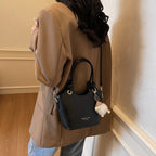 Sac à bandoulière carré en PU pour femme, à fermeture éclair, couleur unie