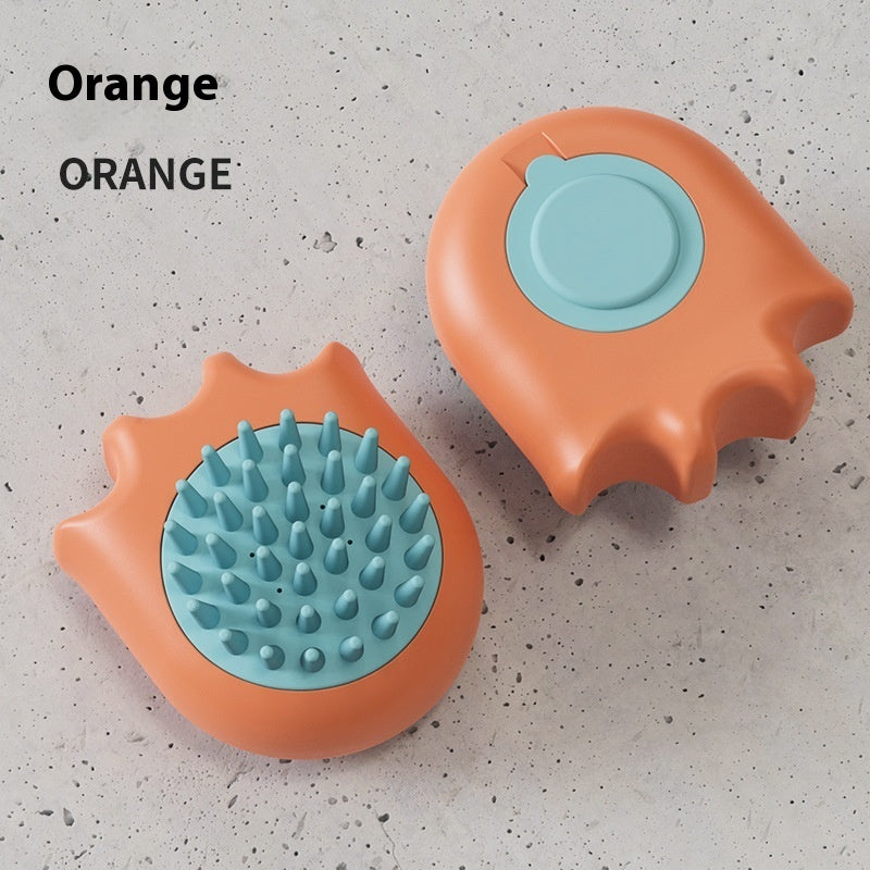 Brosse massante et lavante