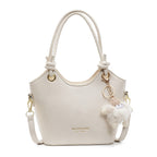 Sac à bandoulière carré en PU pour femme, à fermeture éclair, couleur unie