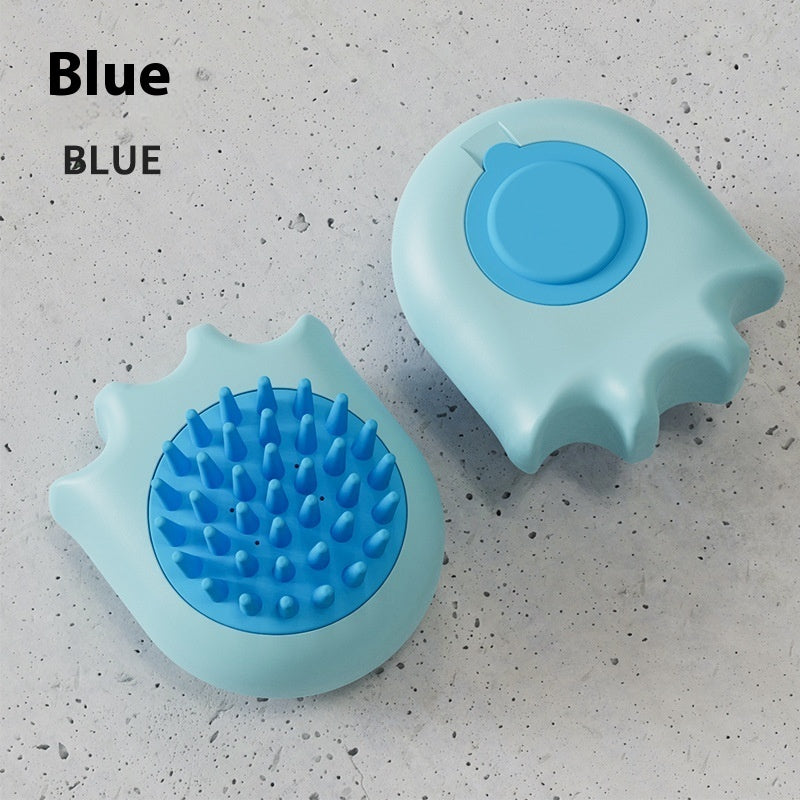 Brosse massante et lavante