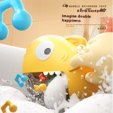 Jouets de bain pour bébé, machine à bulles et musique