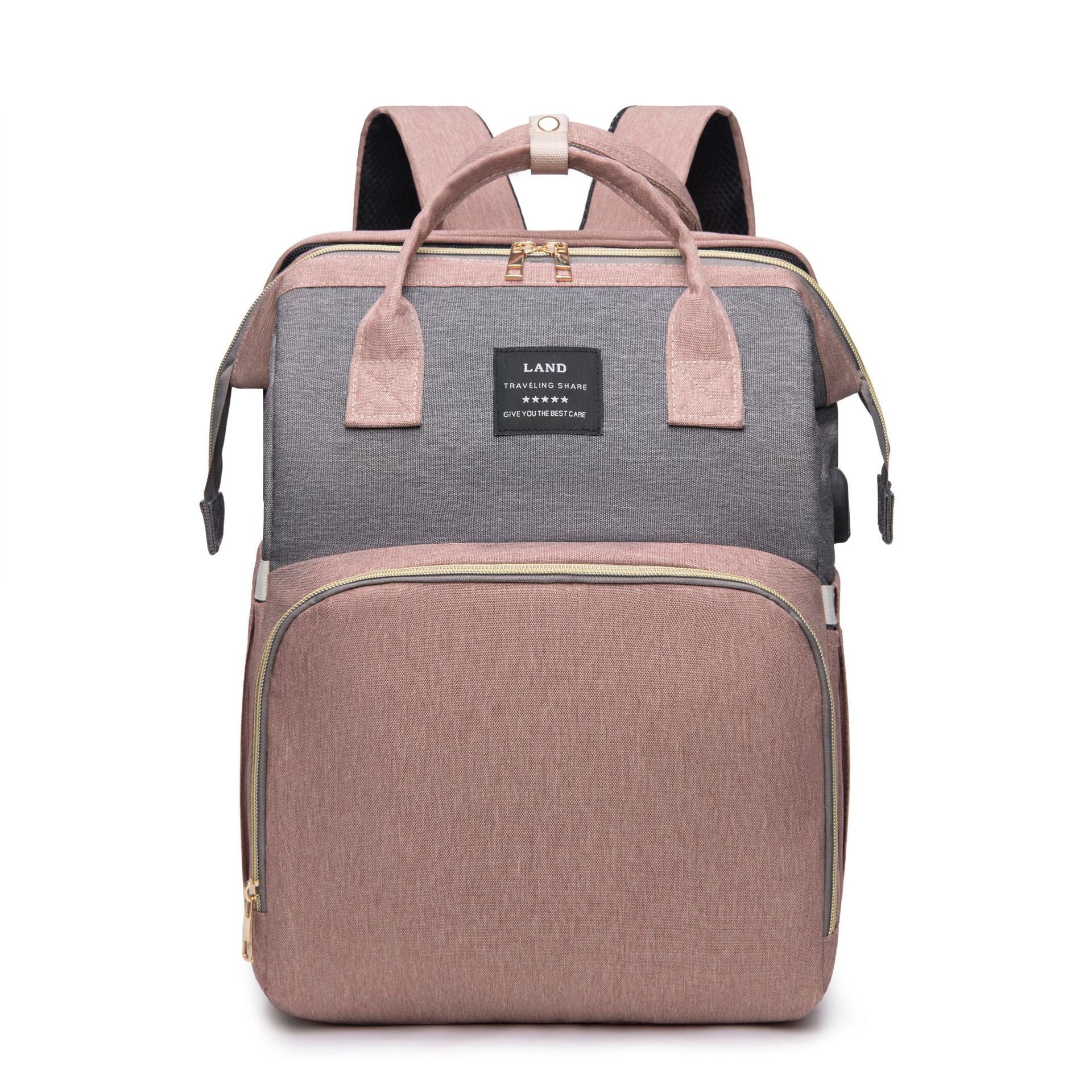 Sac à dos isotherme grande capacité pour berceau de bébé et maman